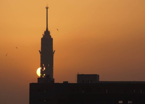 Sunset at Cairo Tower With Dinner